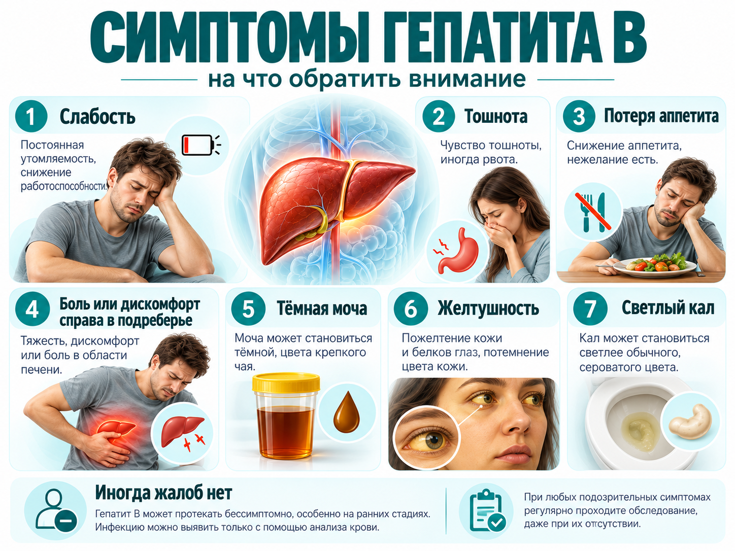 gepatit b simptomy